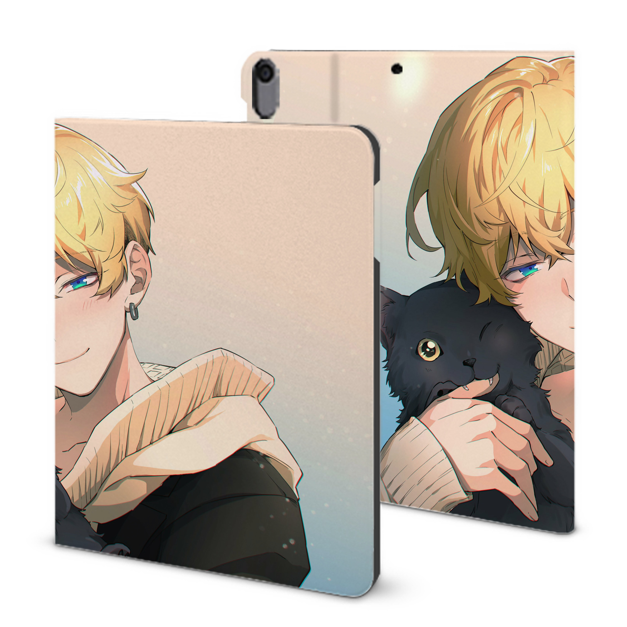 （画像用） 東京リベンジャーズ Tokyo Revengers IPad ケース ブック型 PUレザー TPU 耐衝撃 軽量 薄型 ペン収納なし 全面保護 IPad 各モデル対応